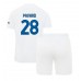 Maillot de foot Inter Milan Benjamin Pavard #28 Extérieur vêtements enfant 2023-24 Manches Courtes (+ pantalon court)